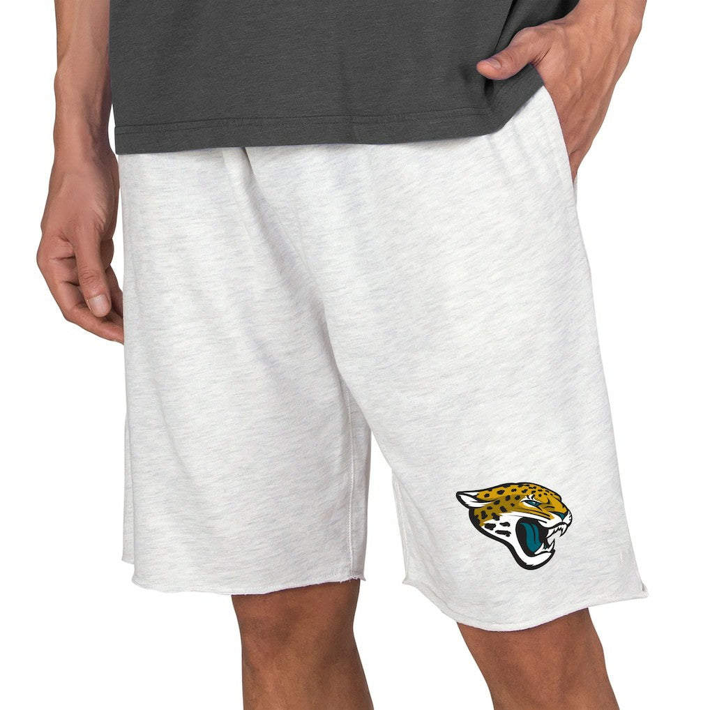 Jacksonville Jaguars Concepts Sport Mainstream Terry Shorts - Oatmeal - NFL