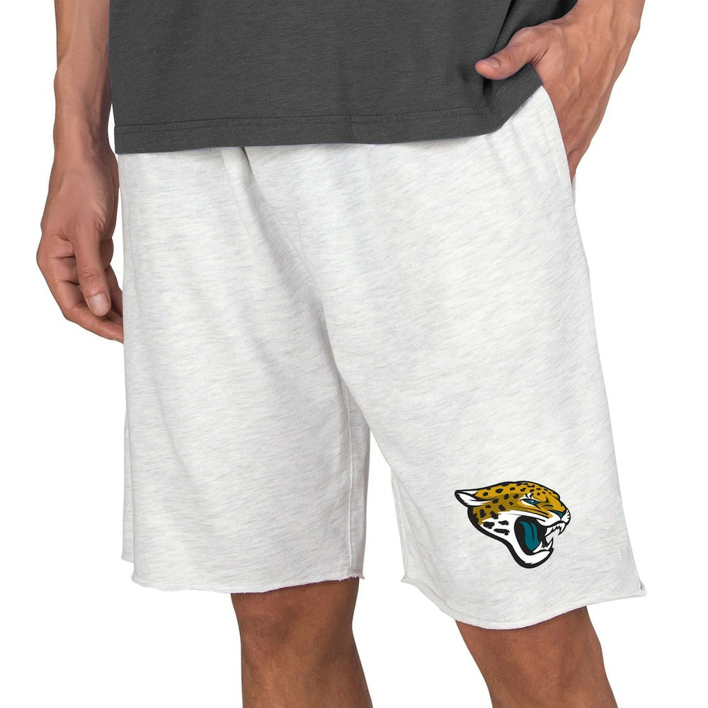 Jacksonville Jaguars Concepts Sport Mainstream Terry Shorts - Oatmeal - NFL
