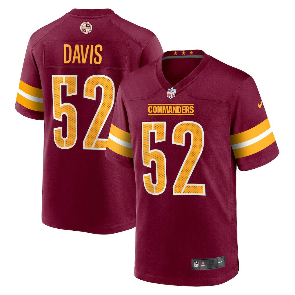 Jamin Davis Washington Commanders Player Game Jersey - Burgundy - Nike