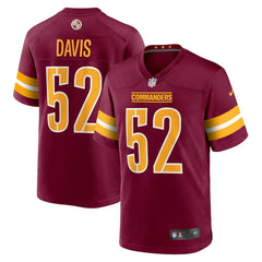 Jamin Davis Washington Commanders Player Game Jersey - Burgundy - Nike