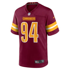Daron Payne Washington Commanders Player Game Jersey - Burgundy - Nike