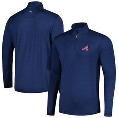 Atlanta Braves Tommy Bahama Delray IslandZone Half-Zip Top for sale