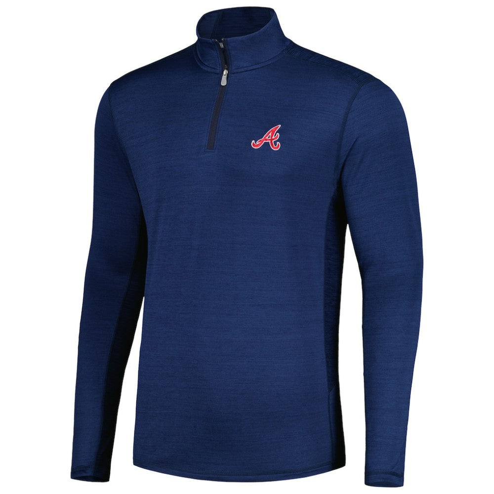 Atlanta Braves Tommy Bahama Delray IslandZone Half-Zip Top for sale