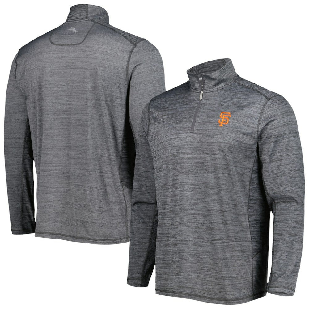 San Francisco Giants Tommy Bahama Delray IslandZone Half-Zip Top Online