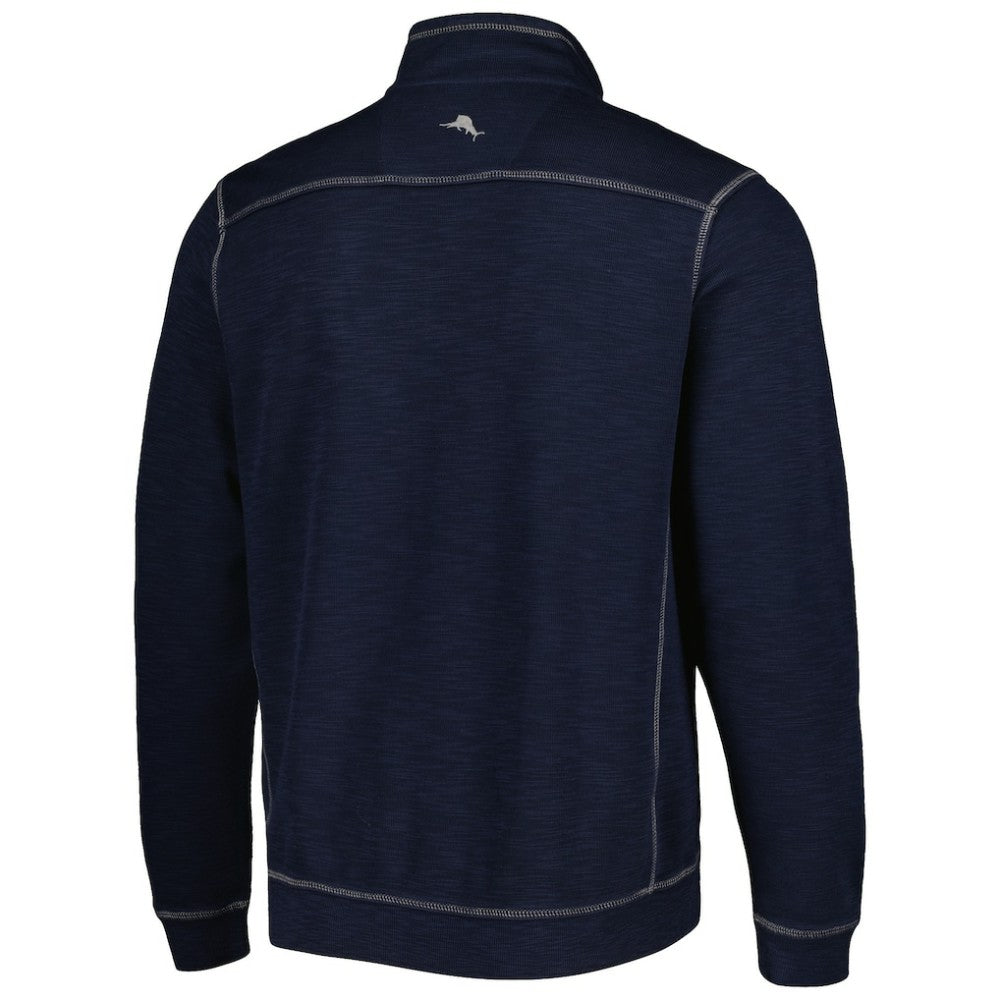 Atlanta Braves Tommy Bahama Tobago Bay Tri-Blend Quarter-Zip Sweatshirt Outlet