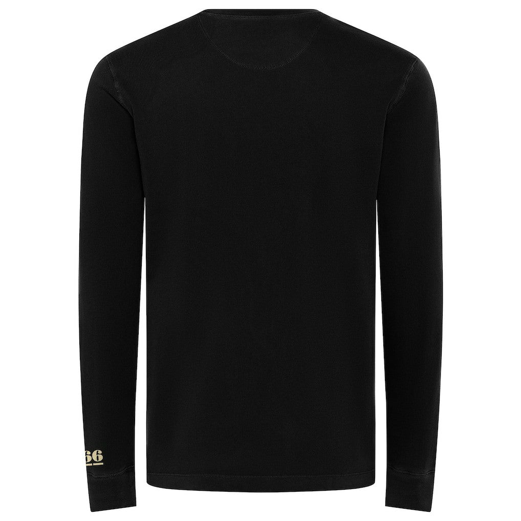 Chicago Bulls Sportiqe Unisex 1966 Collection Mohave Pullover Sweatshirt Black