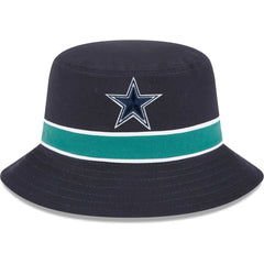 Dallas Cowboys New Era Reversible Bucket Hat - Navy/Camo - NFL