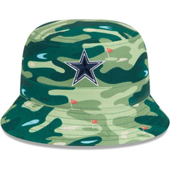 Dallas Cowboys New Era Reversible Bucket Hat - Navy/Camo - NFL