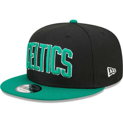 New Era Boston Celtics Jersey Hook Statement Edition 9FIFTY Snapback Hat Black/Green