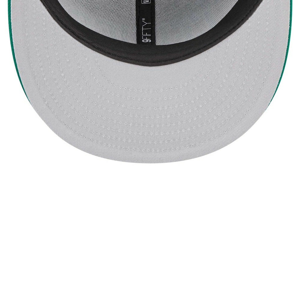 New Era Boston Celtics Jersey Hook Statement Edition 9FIFTY Snapback Hat Black/Green