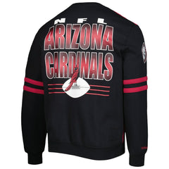 Arizona Cardinals All Over 2.0 Pullover Sweatshirt - Cardinal - Mitchell & Ness