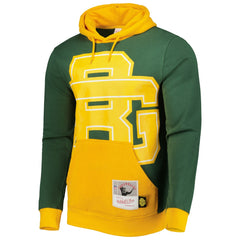 Green Bay Packers Big Face 5.0 Pullover Hoodie - Green - Mitchell & Ness