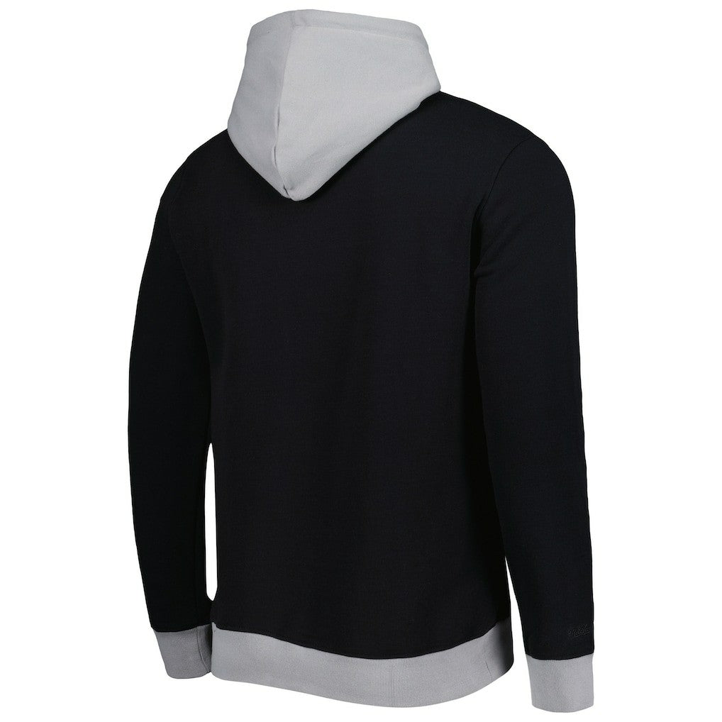 Las Vegas Raiders Big Face 5.0 Pullover Hoodie - Black - Mitchell & Ness