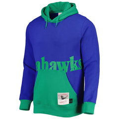 Seattle Seahawks Big Face 5.0 Pullover Hoodie - Royal - Mitchell & Ness