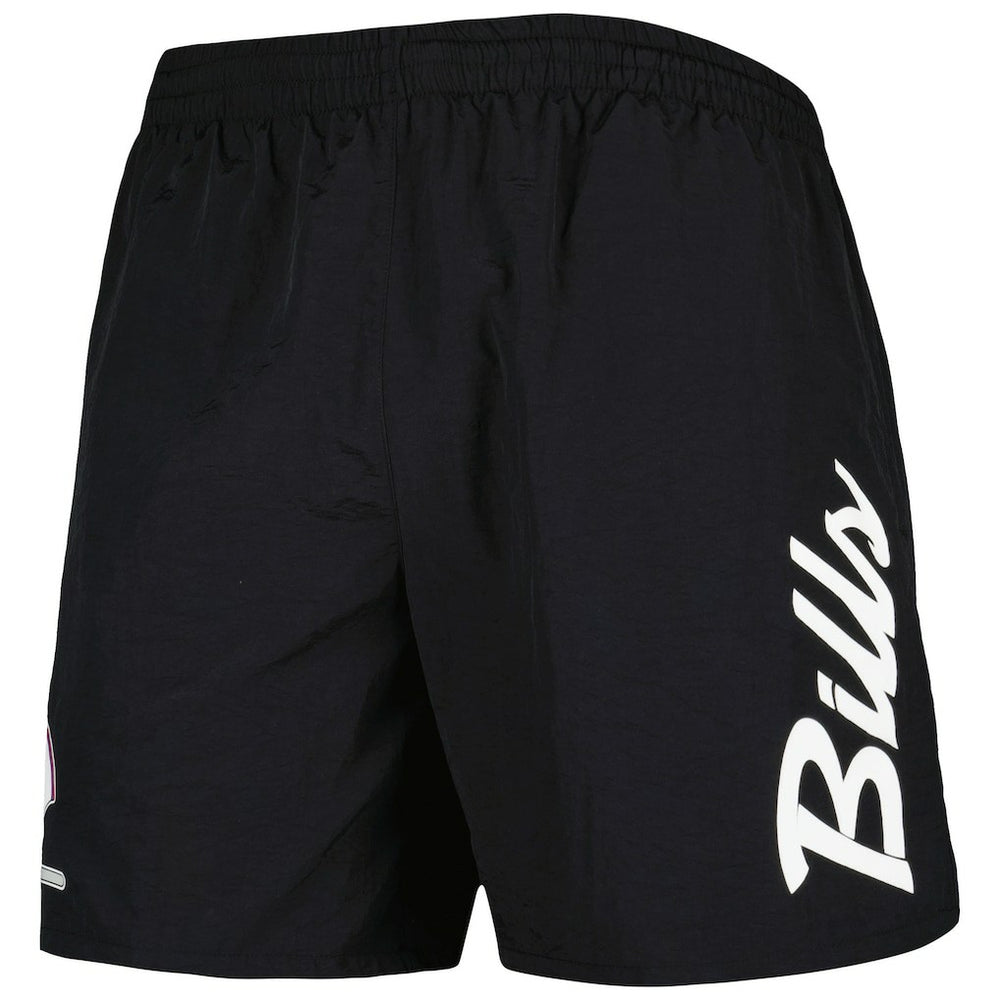 Buffalo Bills Team Essentials Nylon Shorts - Black - Mitchell & Ness