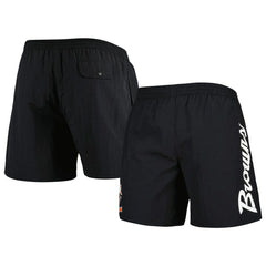Cleveland Browns Team Essentials Nylon Shorts - Black - Mitchell & Ness