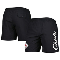 Kansas City Chiefs Team Essentials Nylon Shorts - Black - Mitchell & Ness