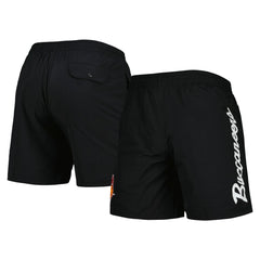Tampa Bay Buccaneers Team Essentials Nylon Shorts - Black - Mitchell & Ness