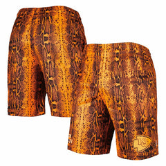 Kansas City Chiefs New Era Summer Pop Shorts - Orange - NFL