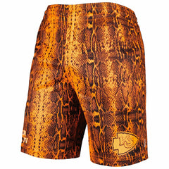 Kansas City Chiefs New Era Summer Pop Shorts - Orange - NFL