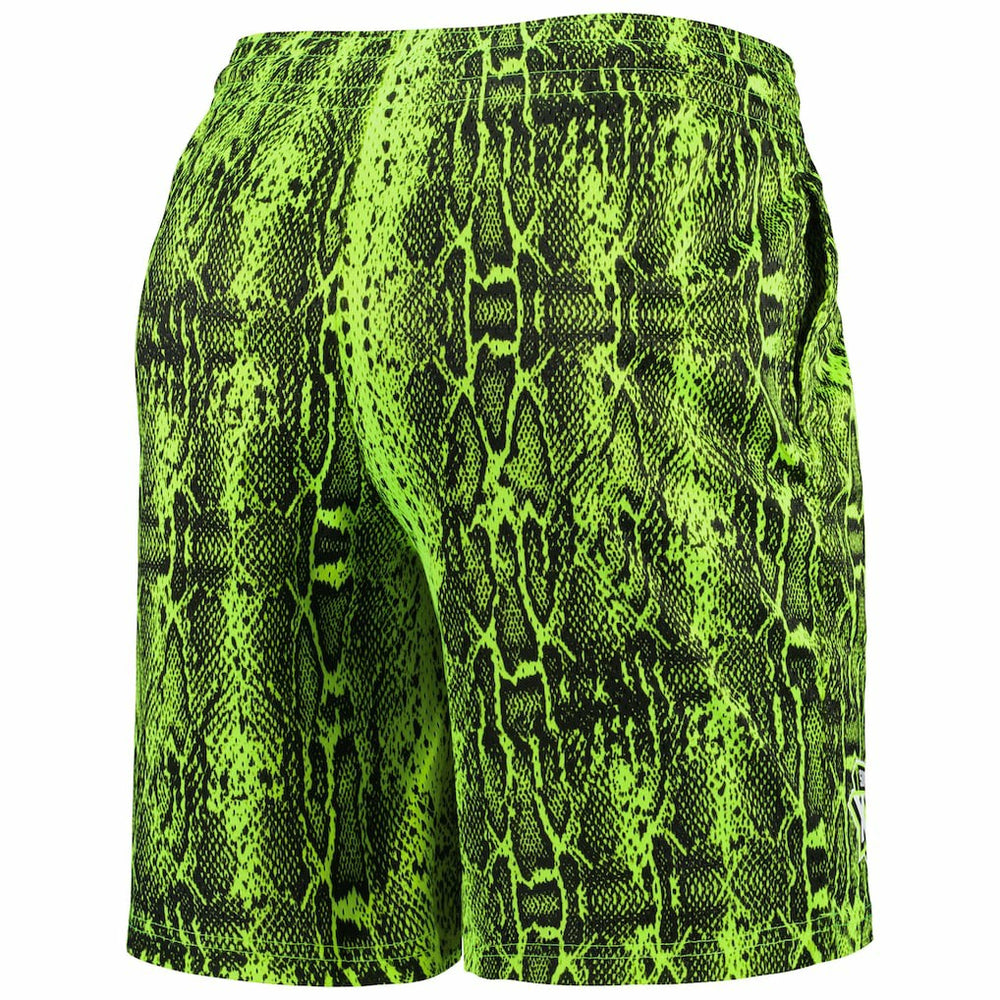 New England Patriots New Era Summer Pop Shorts - Neon Green - NFL