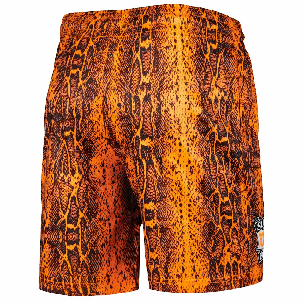 San Francisco 49ers New Era Summer Pop Shorts - Orange - NFL