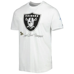 Las Vegas Raiders New Era Historic Champs T-Shirt - White - NFL