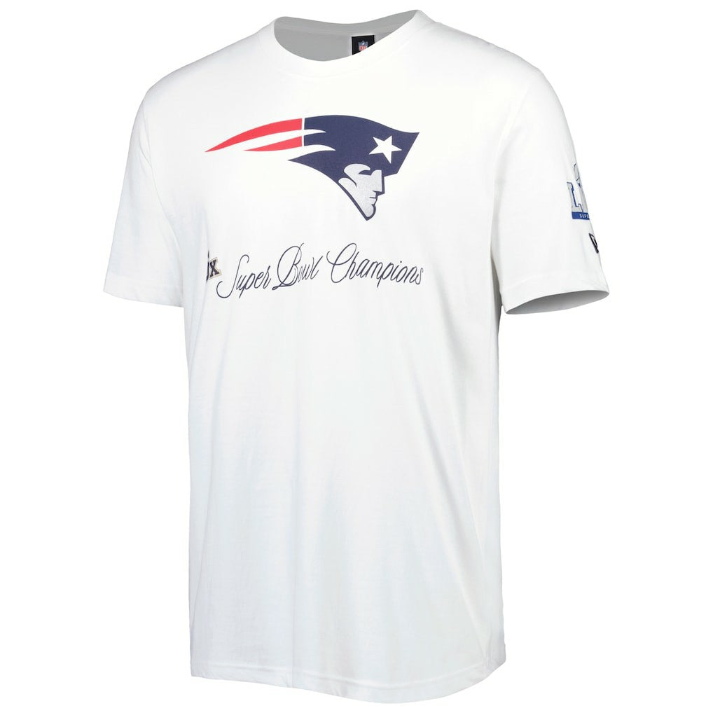 New England Patriots New Era Historic Champs T-Shirt - White - NFL