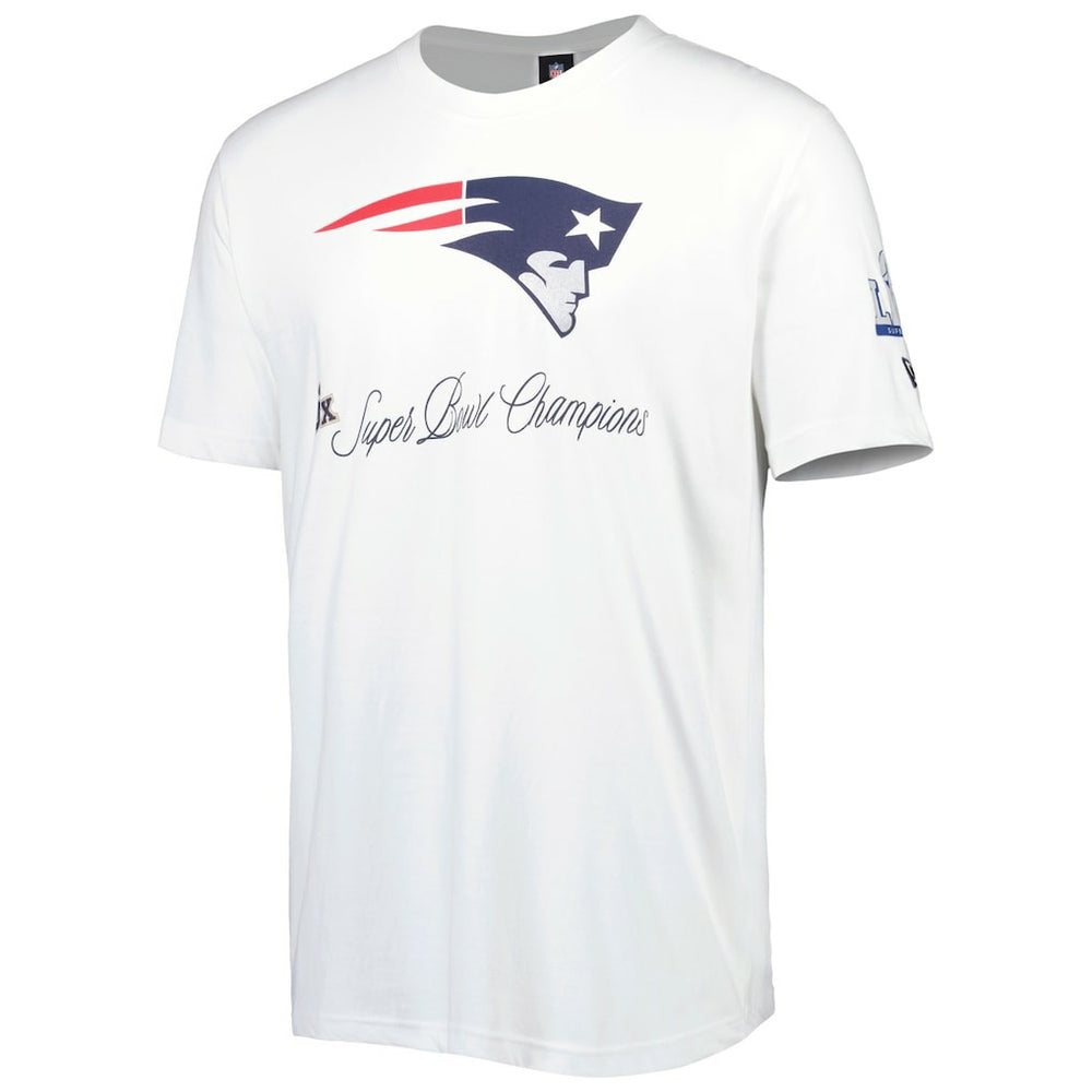 New England Patriots New Era Historic Champs T-Shirt - White - NFL