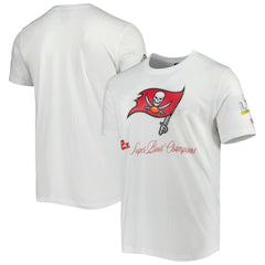Tampa Bay Buccaneers New Era Historic Champs T-Shirt - White - NFL