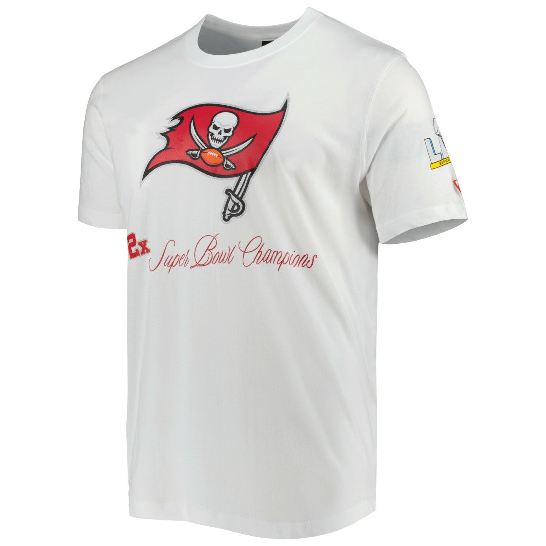 Tampa Bay Buccaneers New Era Historic Champs T-Shirt - White - NFL