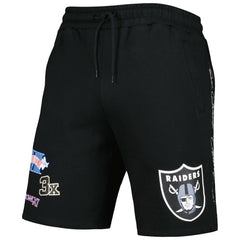 Las Vegas Raiders New Era Historic Champs Shorts - Black - NFL