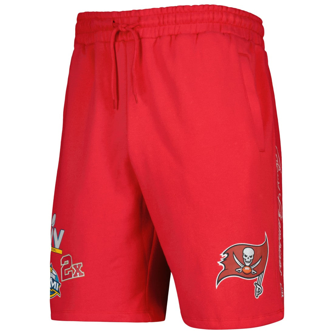 Tampa Bay Buccaneers New Era Historic Champs Shorts - Red - NFL