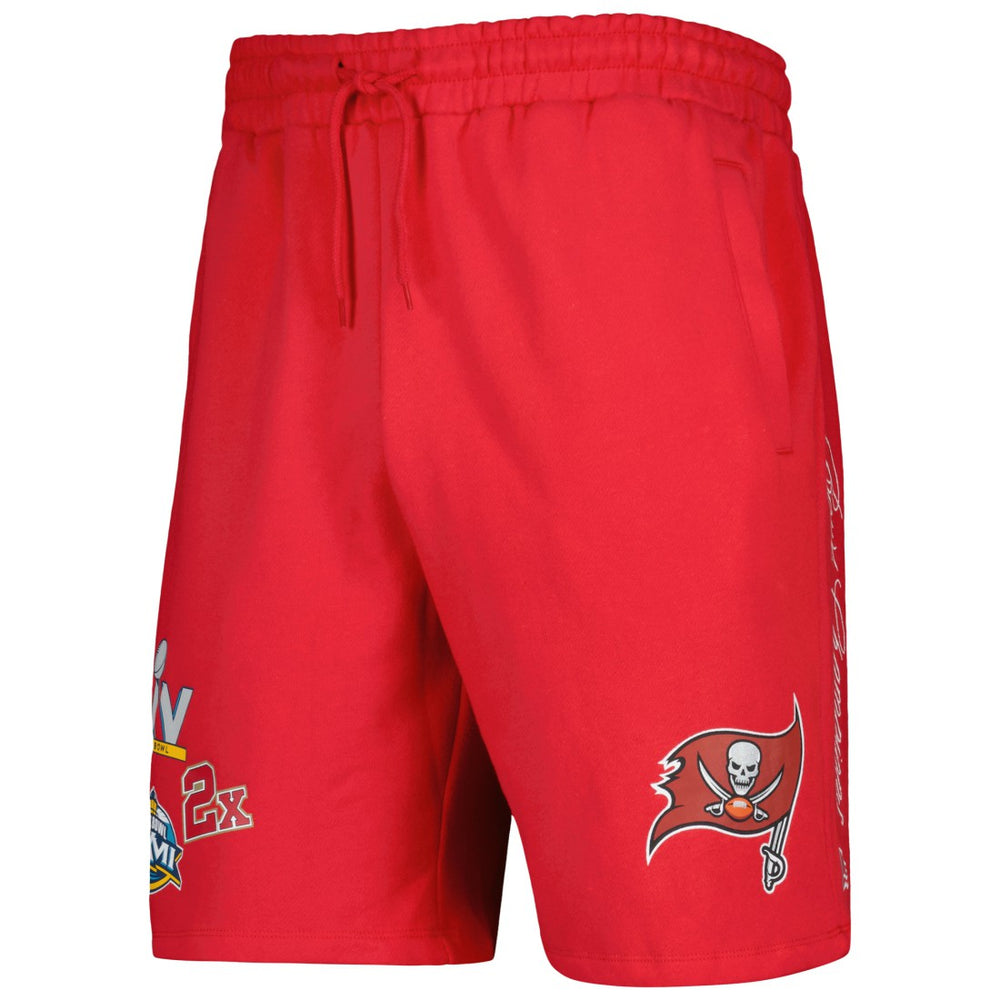Tampa Bay Buccaneers New Era Historic Champs Shorts - Red - NFL