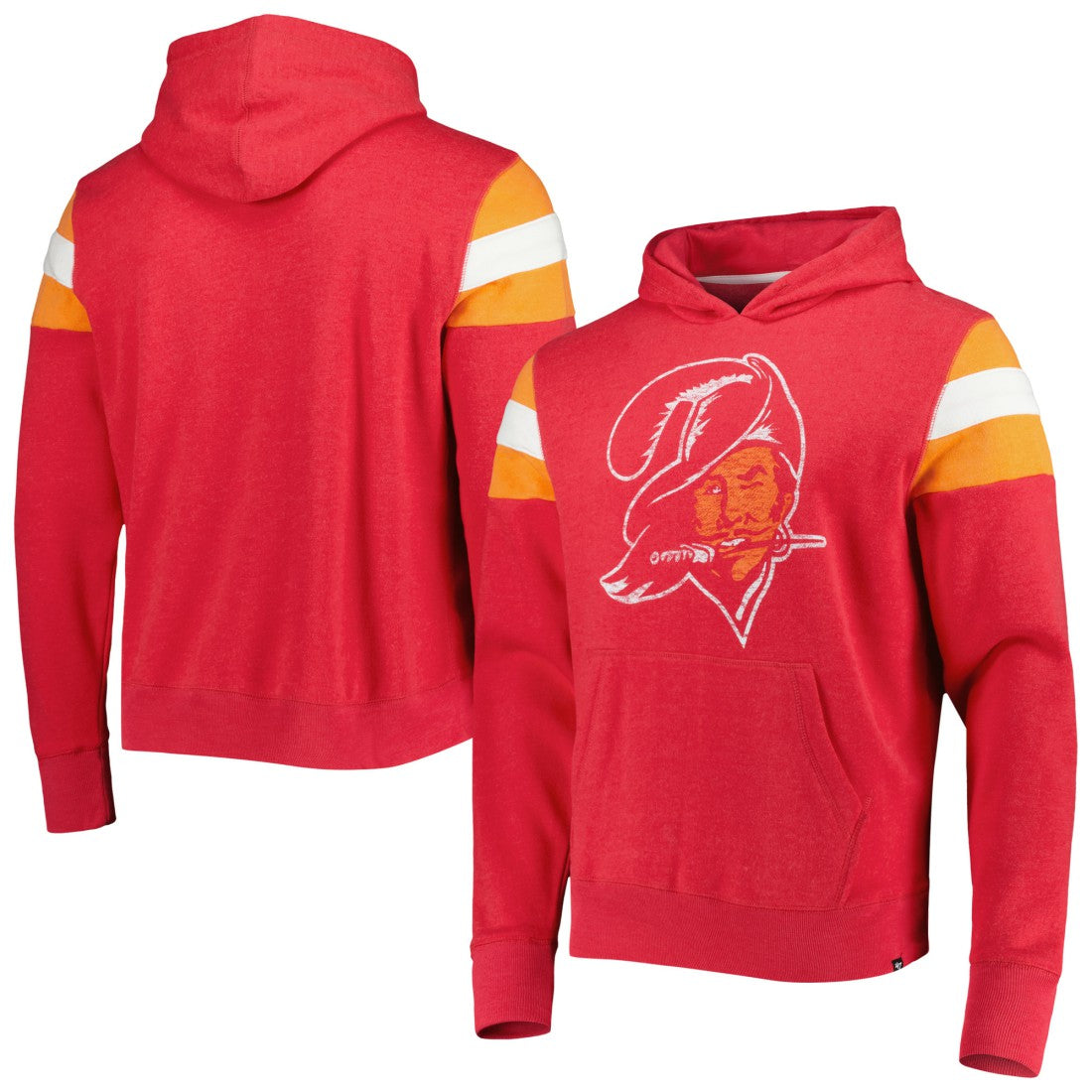 Tampa Bay Buccaneers '47 Legacy Premier Nico Pullover Hoodie - Red - 47 brand