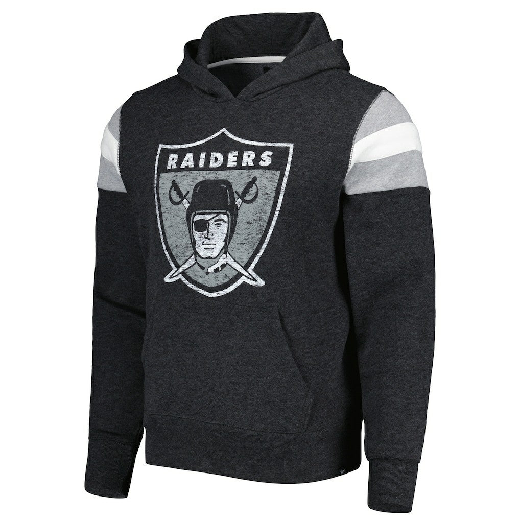Las Vegas Raiders '47 Legacy Premier Nico Pullover Hoodie - Black - 47 brand