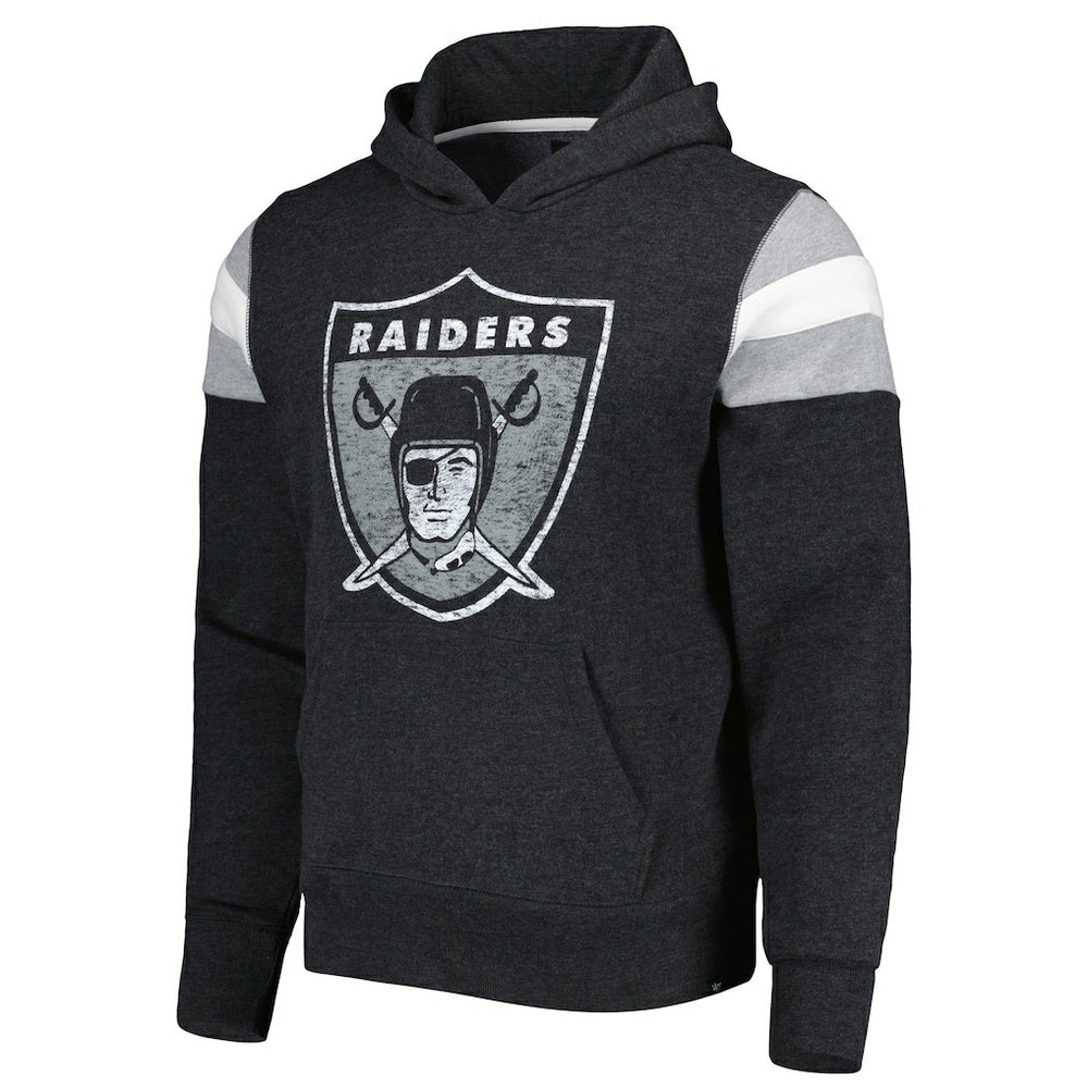 Las Vegas Raiders '47 Legacy Premier Nico Pullover Hoodie - Black - 47 brand