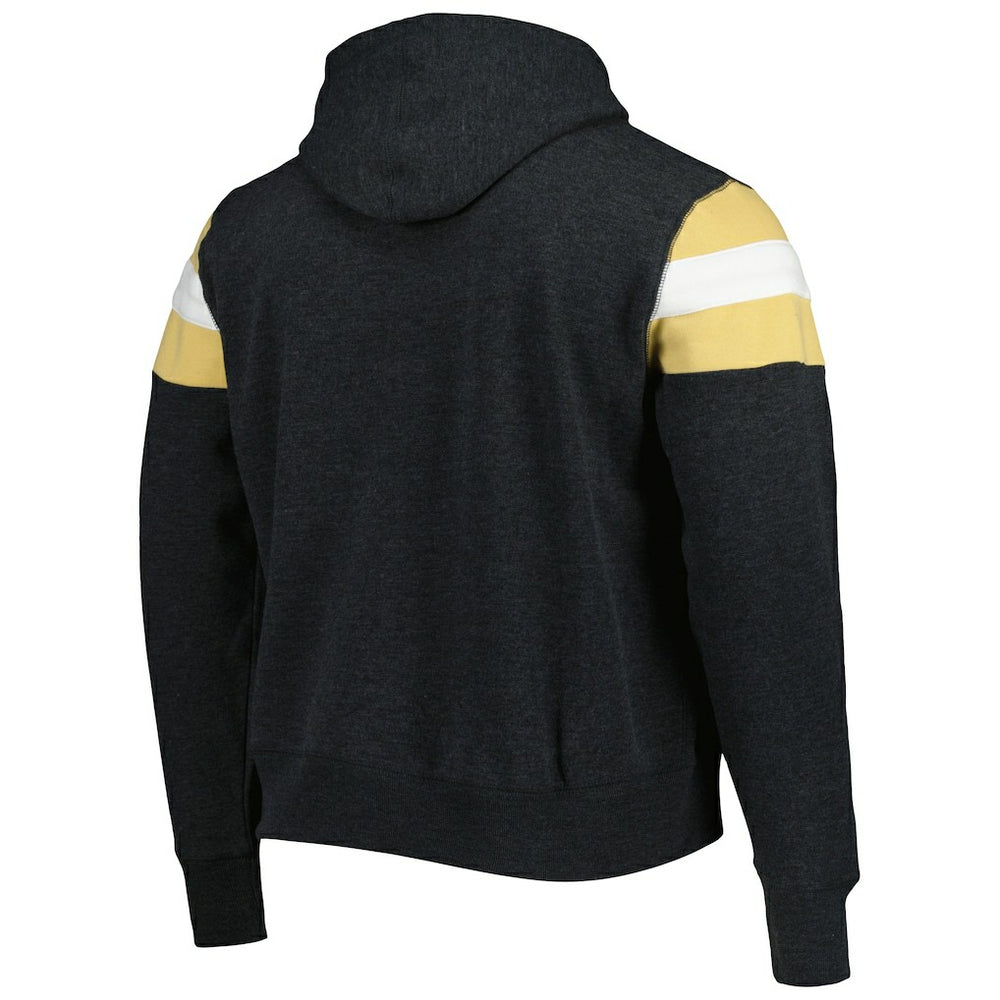 New Orleans Saints '47 Legacy Premier Nico Pullover Hoodie - Black - 47 brand