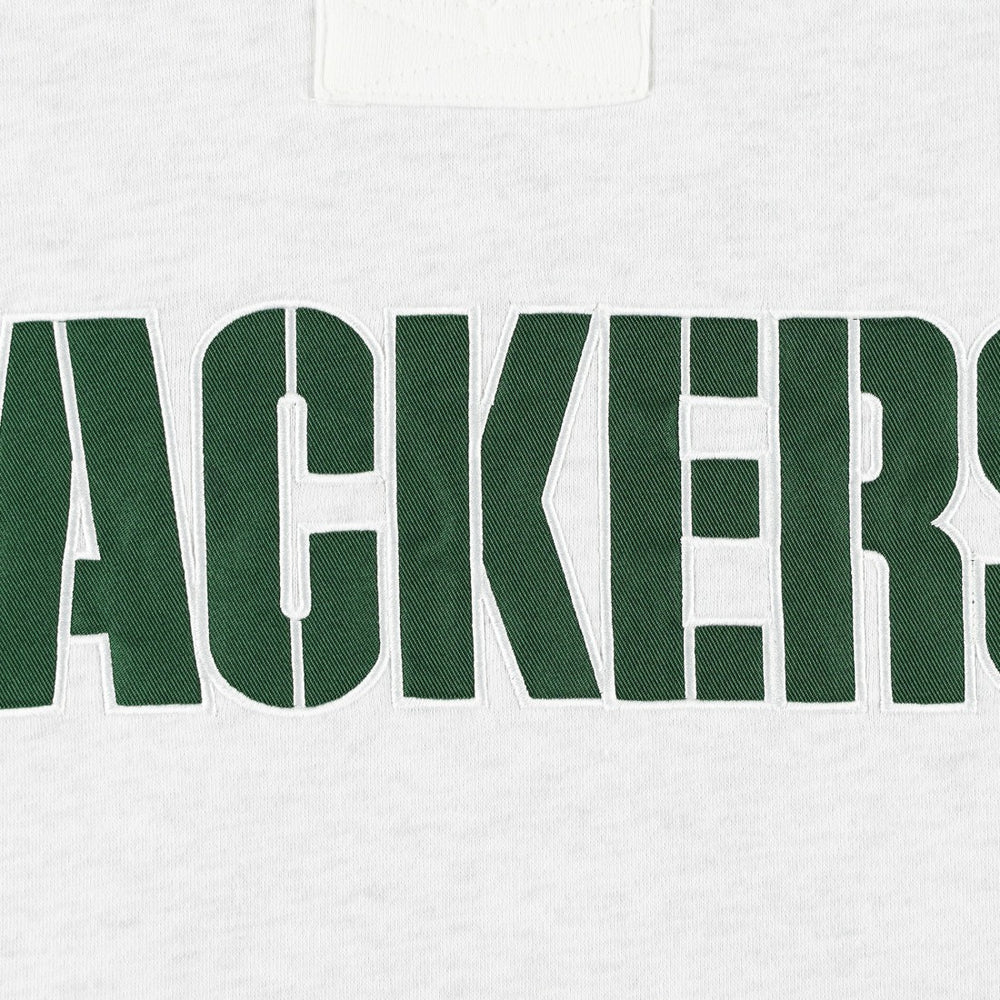 Green Bay Packers '47 Gridiron Lace-Up Pullover Hoodie - Heather Gray - 47 brand