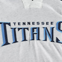 Tennessee Titans '47 Gridiron Lace-Up Pullover Hoodie - Heather Gray - 47 brand
