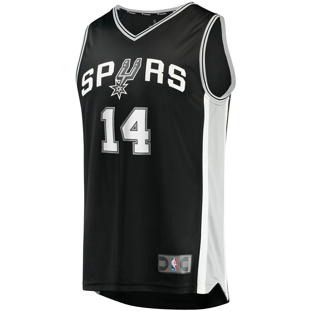 Fanatics Blake Wesley San Antonio Spurs Fast Break Replica Player Jersey Icon Edition Black