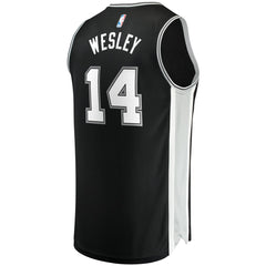 Fanatics Blake Wesley San Antonio Spurs Fast Break Replica Player Jersey Icon Edition Black