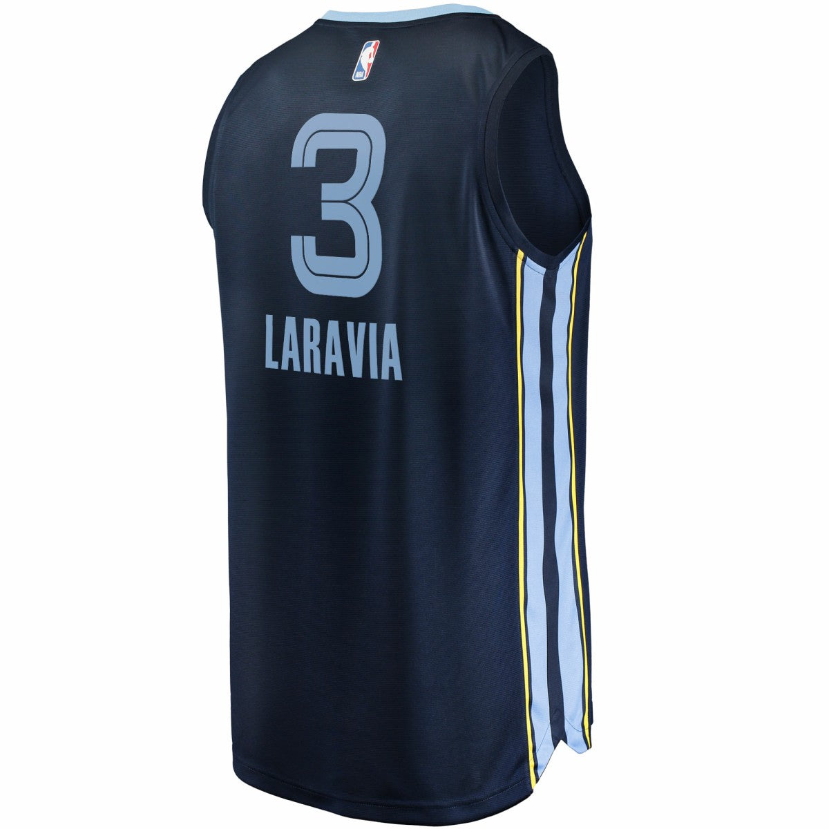 Fanatics Jake LaRavia Memphis Grizzlies Fast Break Replica Player Jersey Icon Edition Navy