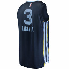 Fanatics Jake LaRavia Memphis Grizzlies Fast Break Replica Player Jersey Icon Edition Navy