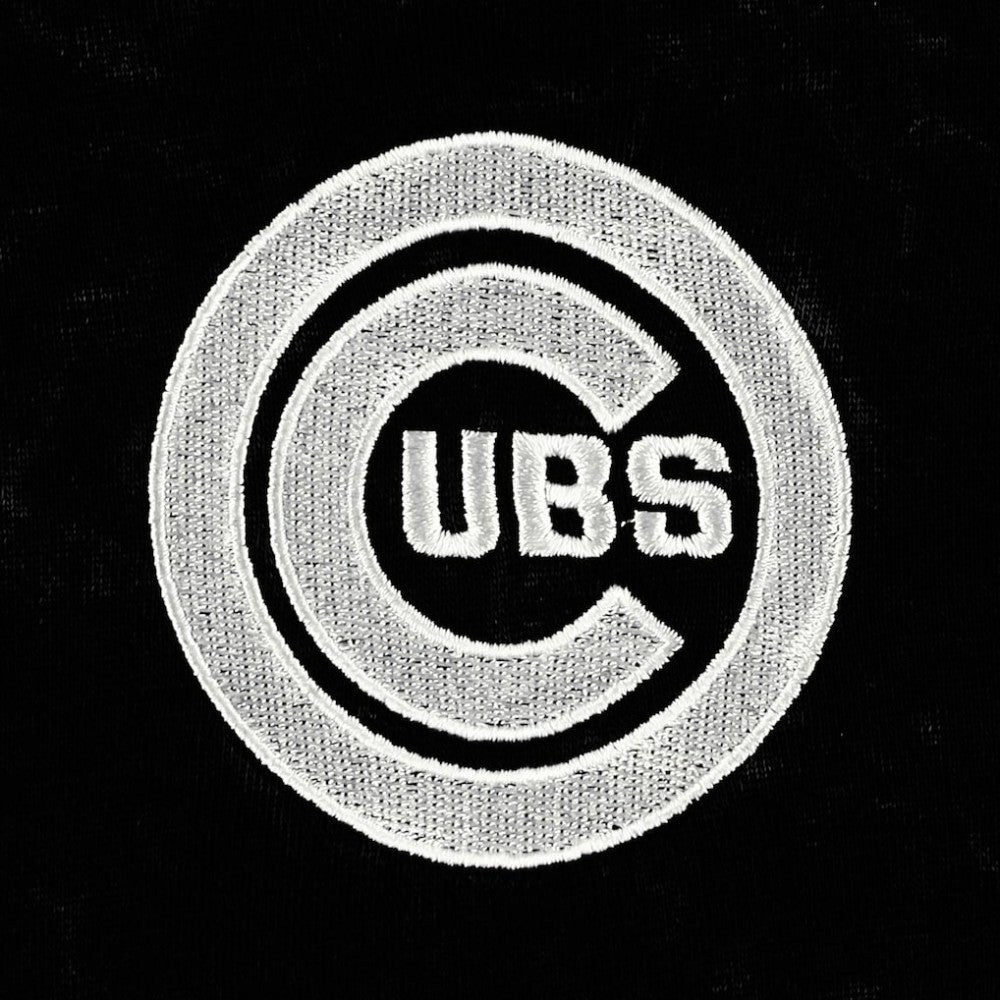 Chicago Cubs The Wild Collective Women's Marble Pullover Hoodie for sale