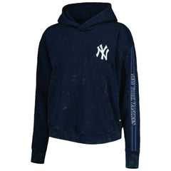 New York Yankees The Wild Collective Women's Marble Pullover Hoodie Online