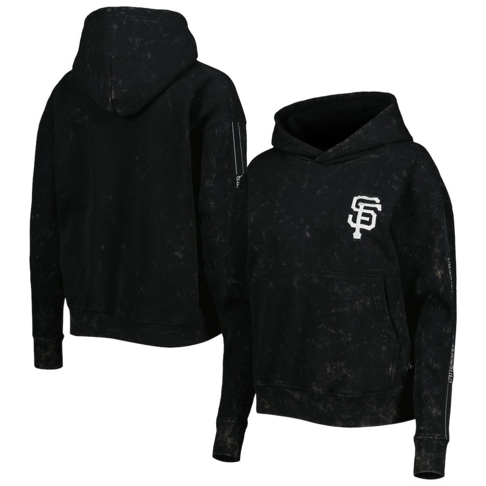 San Francisco Giants The Wild Collective Women's Marble Pullover Hoodie Online