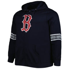 Boston Red Sox Women's Plus Size Front Logo Full-Zip Hoodie Online
