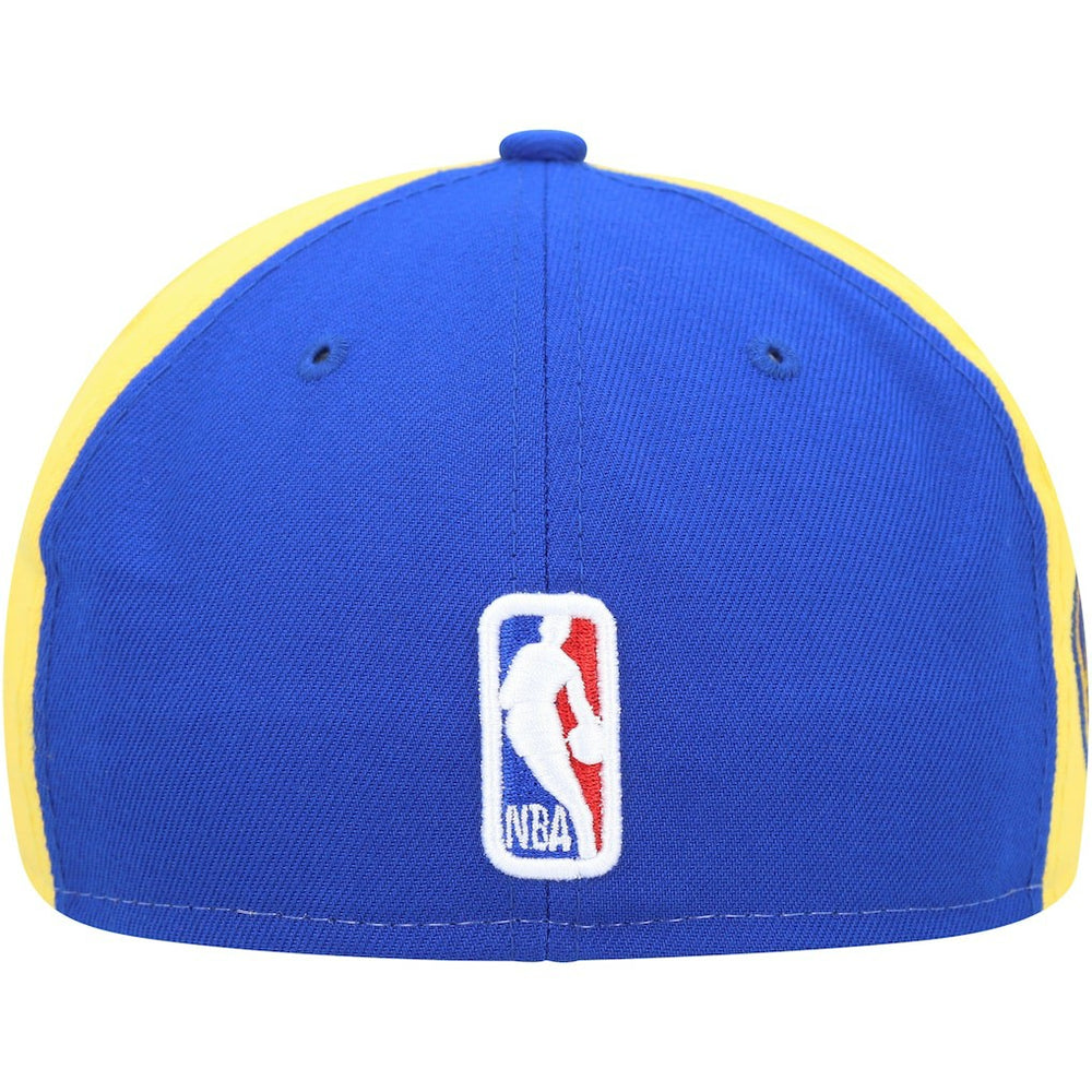 New Era Golden State Warriors Back Half 9FIFTY Fitted Hat White/Royal
