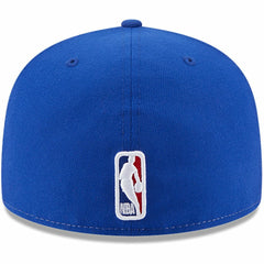 New Era Philadelphia 76ers Back Half 9FIFTY Fitted Hat White/Royal
